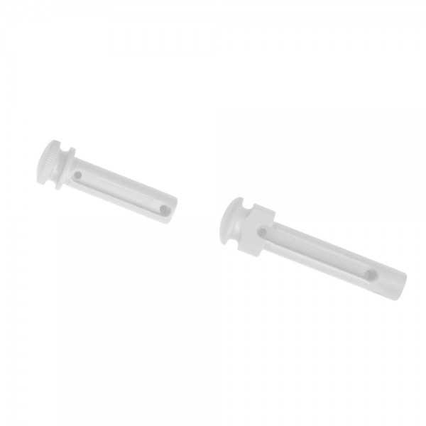 Extended Takedown and Pivot Pins - Cerakote Bright White